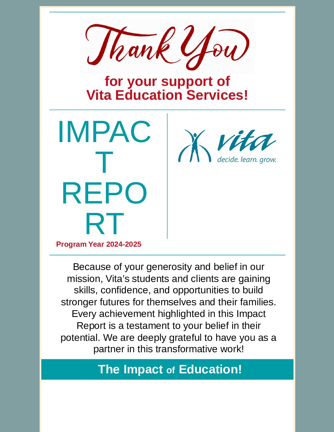 Thumbnail of the first page of 'Newsletter – November 2025'